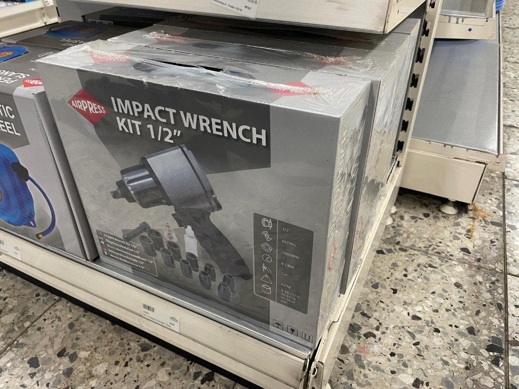 Nieuwe Airpress slagmoersleutel 1/2" 610 Nm, Ophalen of Verzenden, Nieuw