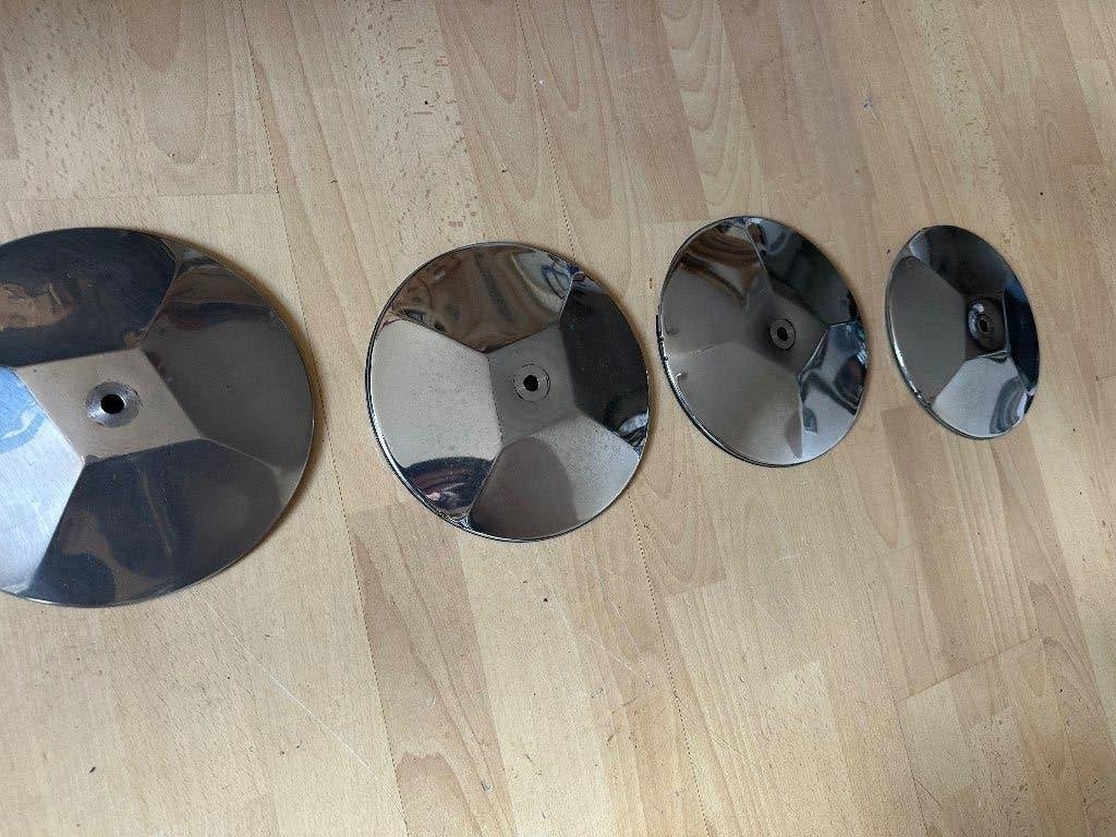 wieldoppen oldtimer Renault / Citroen, Auto diversen, Wieldoppen, Ophalen of Verzenden, Gebruikt