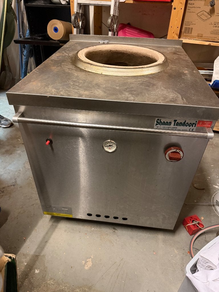 Tandoor oven op gas, Ophalen, Horeca-oven, Hete lucht, 60 cm of meer