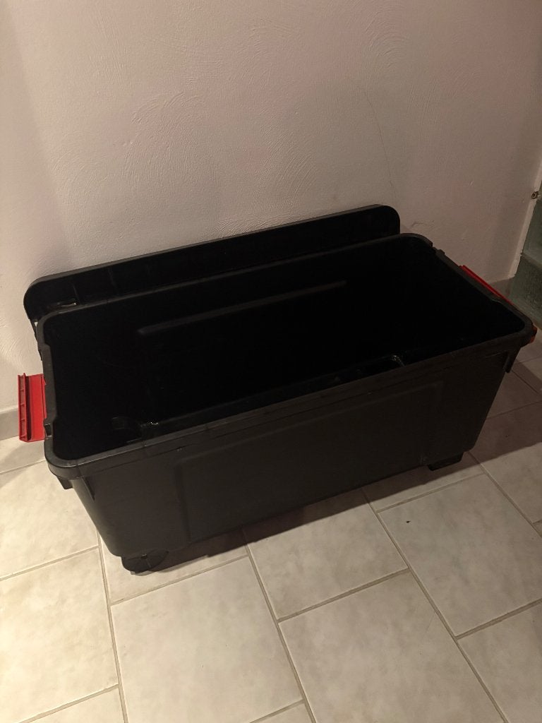 Stevige verrijdbare bewaarbox, Dieren en Toebehoren, Ophalen, Zo goed als nieuw, Veelzijdigheid