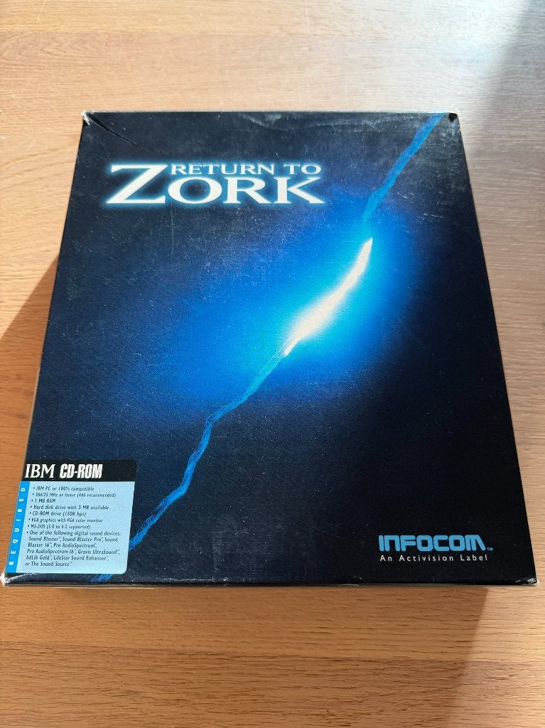 Return to Zork PC met veel extra's, Avontuur en Actie, Gebruikt, 1 speler, Eén computer