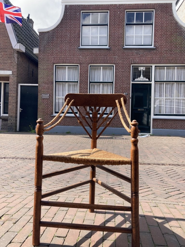Vintage driepoot hoekstoel jaren '30, Ophalen