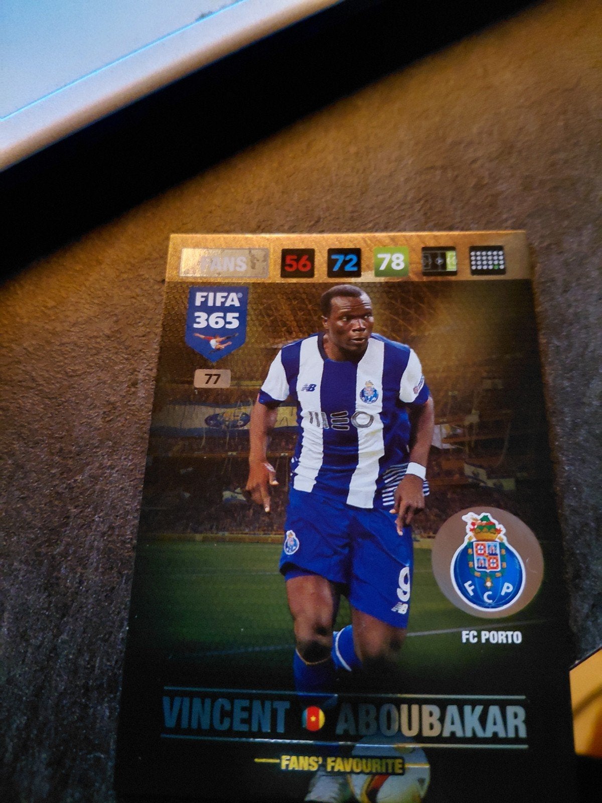 FIFA 365 Fans Favorite Vincent Aboubakar, Verzamelen, Sportartikelen en Voetbal, Ophalen of Verzenden, Zo goed als nieuw, Buitenlandse clubs