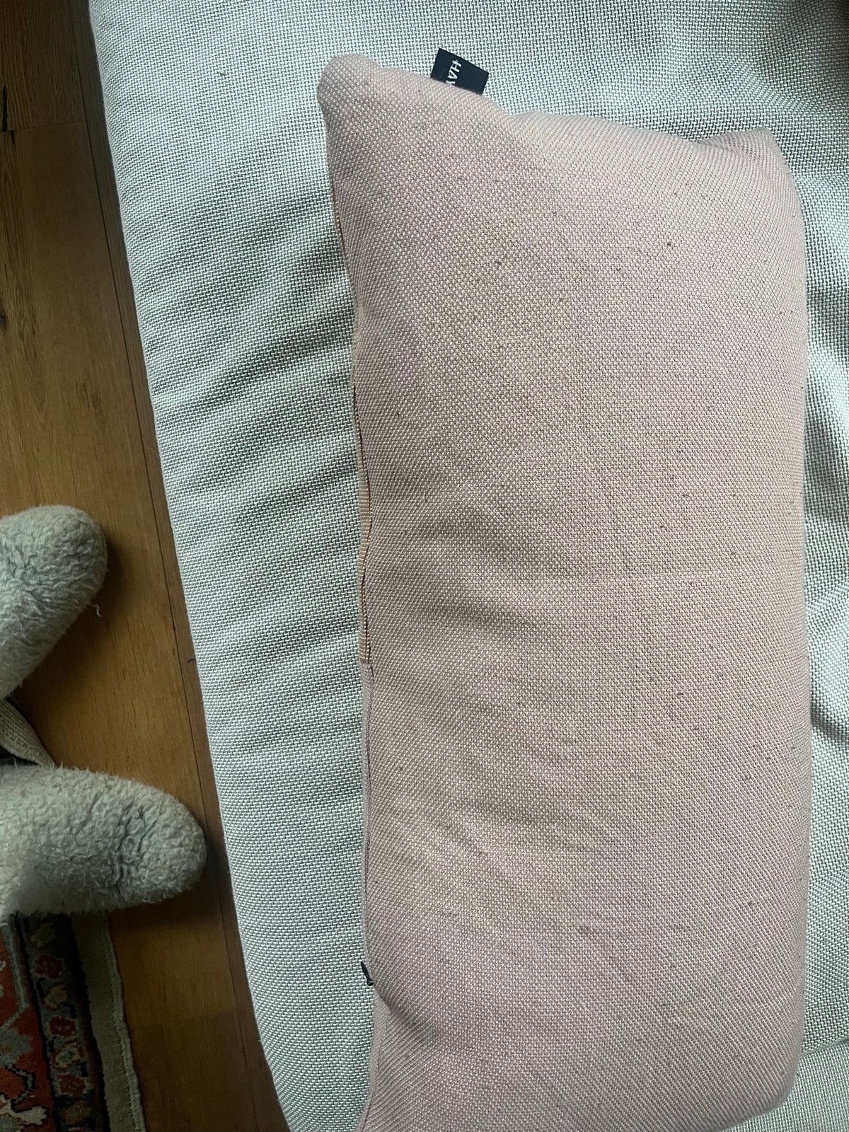 HAY kussen roze/beige, Ophalen of Verzenden, Zo goed als nieuw, Roze, Rechthoekig