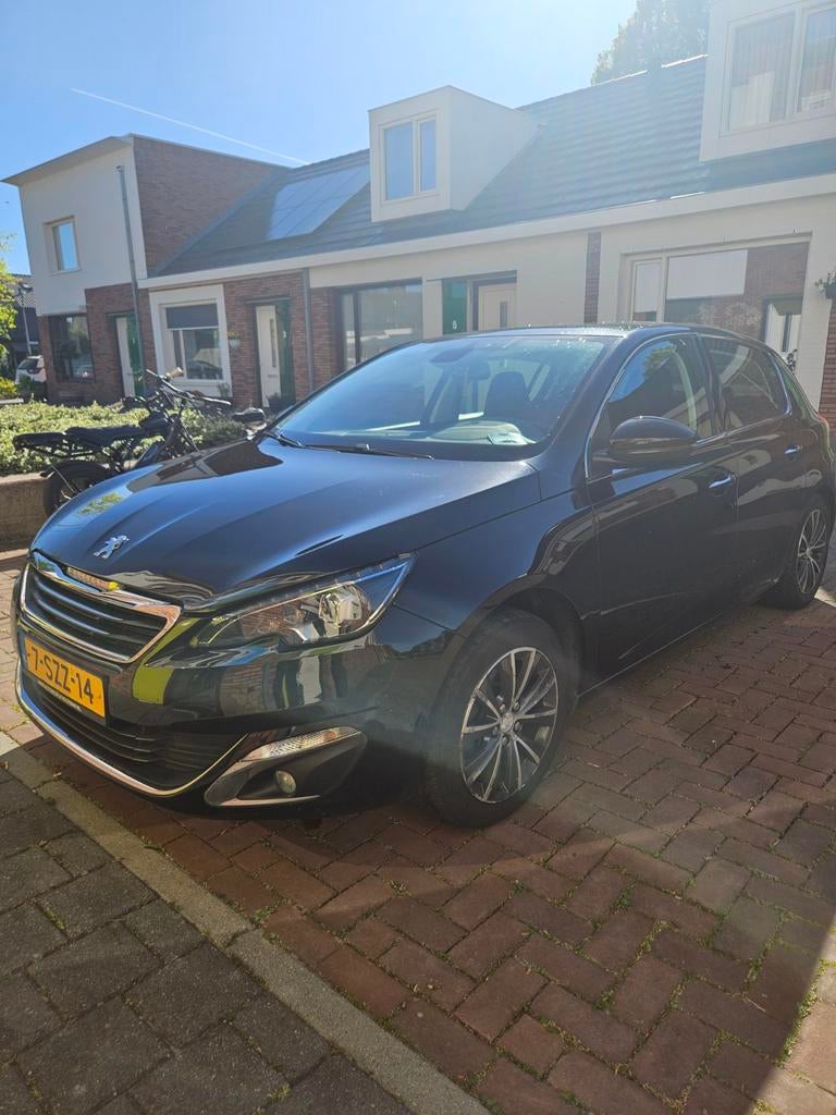 Peugeot 308 1.6THP 92/125 5-D 2014 Zwart, Zwart, 4 cilinders, Origineel Nederlands, USB