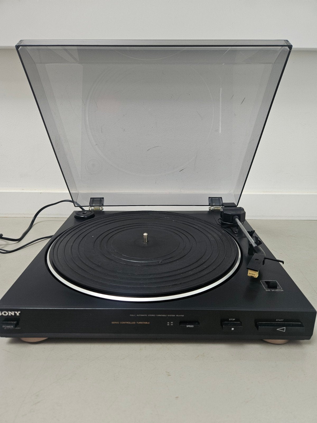 Vintage Sony PS-V702 Platenspeler Volautomatisch & Getest, Ophalen of Verzenden, Sony, Automatisch
