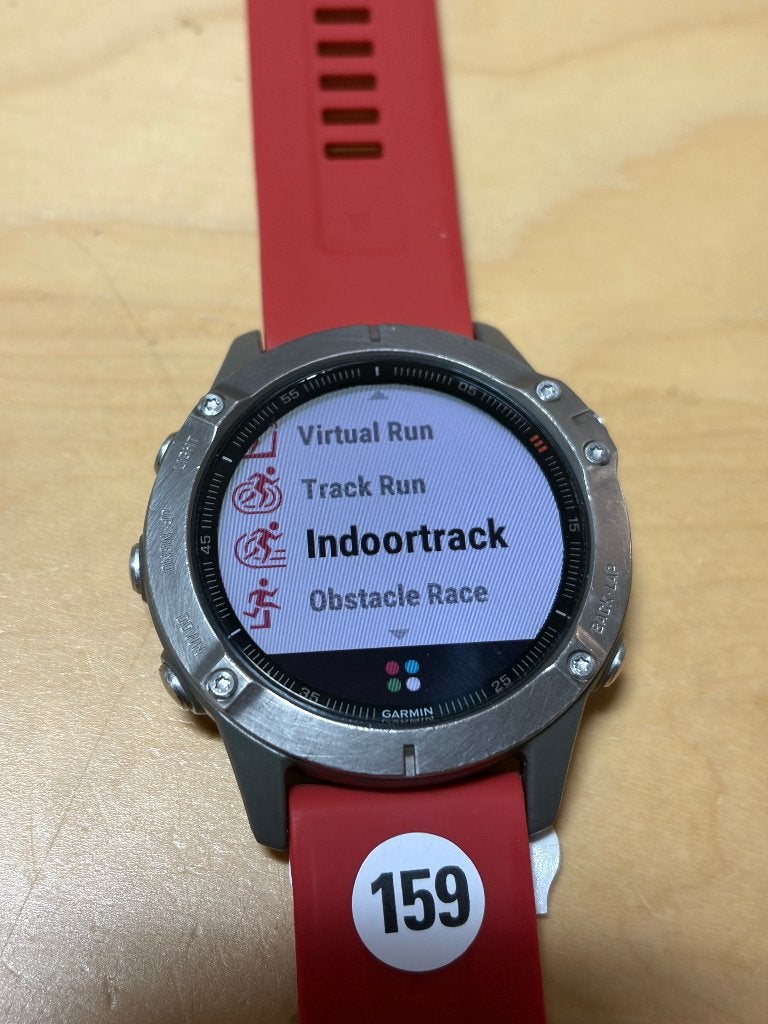 Garmin Fenix 6 pro titanium saffier (GPSinruil-nr 159), Hoogte, Gebruikt, Bramenberg 9, Zwart