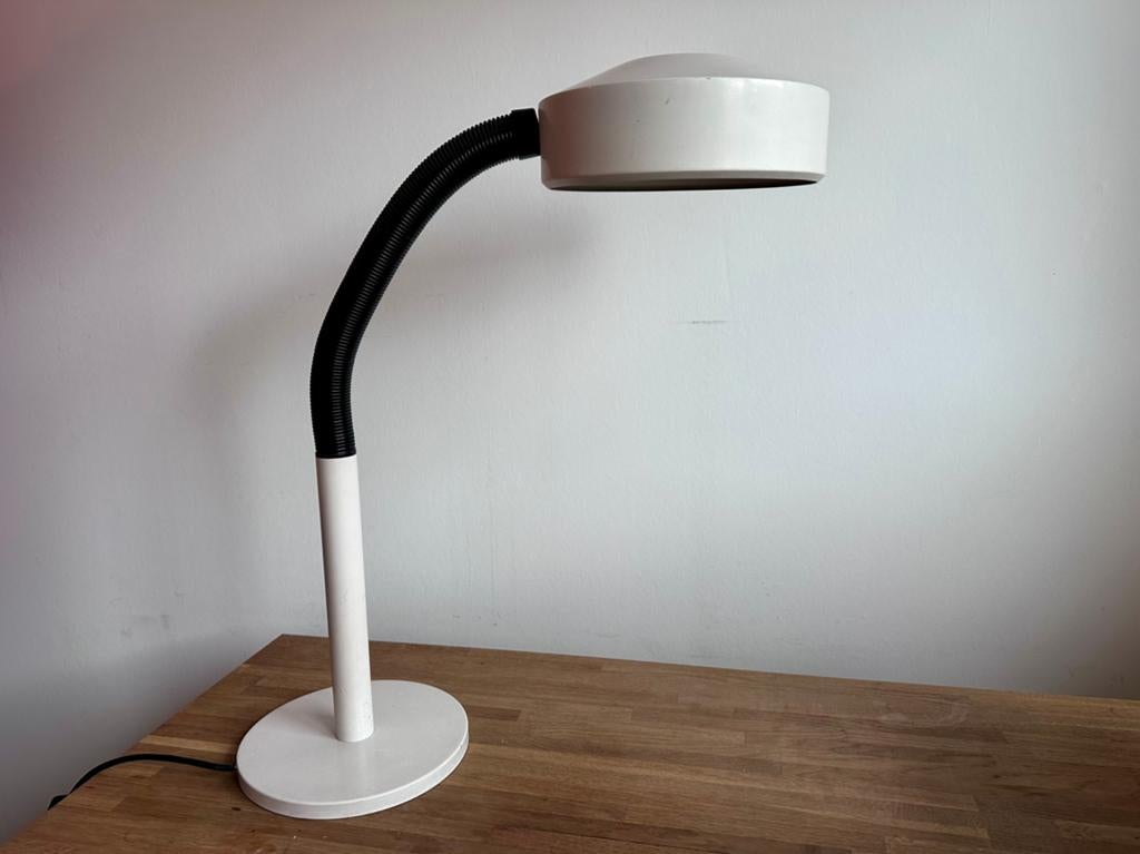 Vintage Hala Zeist bureaulamp jaren 70, Ophalen of Verzenden, Zo goed als nieuw, Metaal, Minder dan 50 cm