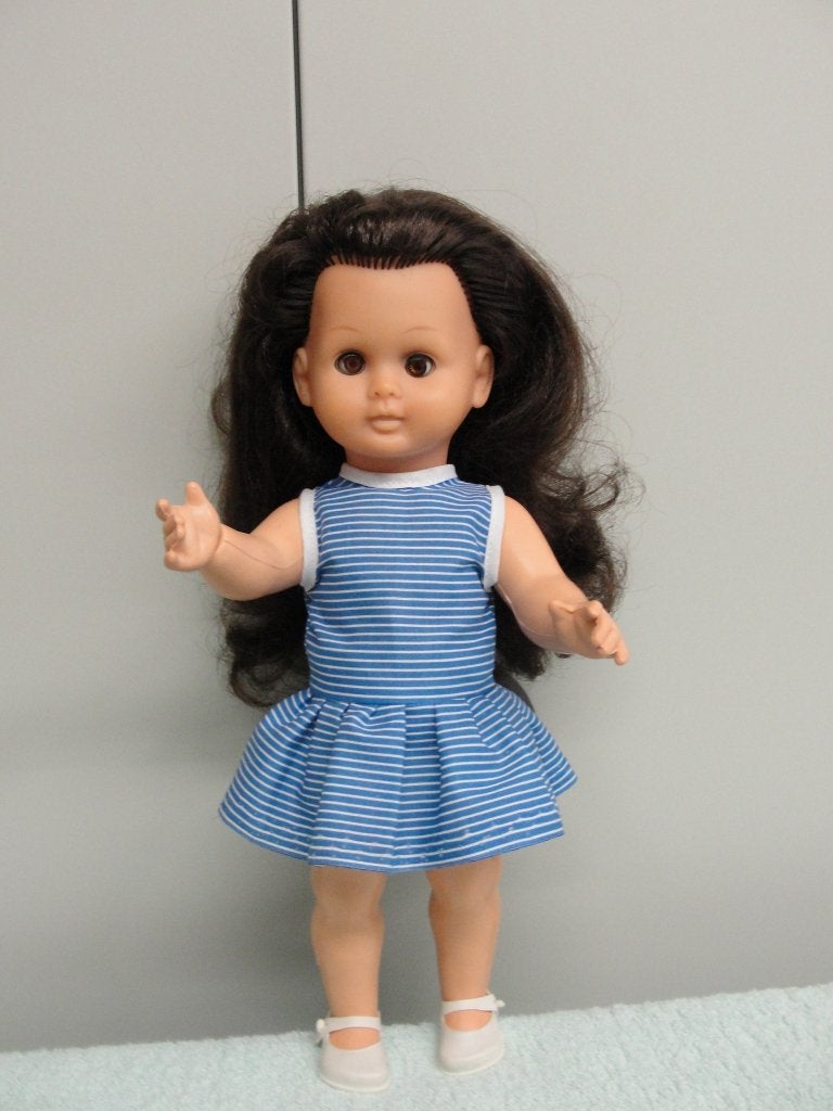 Mooie wildebras pop uit de jaren ca. 1960 NR 517, Ophalen of Verzenden, Zo goed als nieuw, Pop