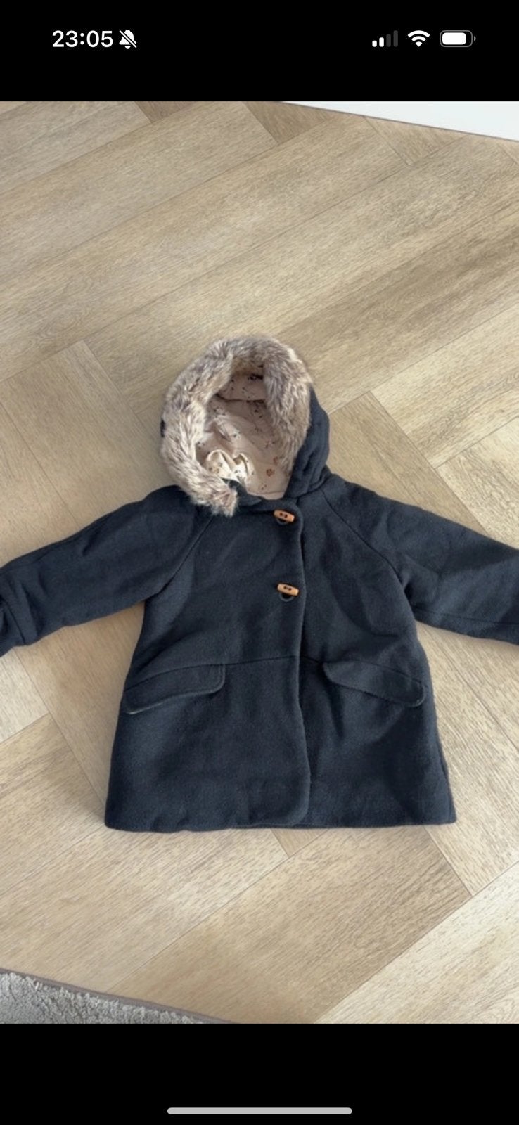 Zara manteljas winterjas, Ophalen of Verzenden, Zo goed als nieuw, Meisje, Jas