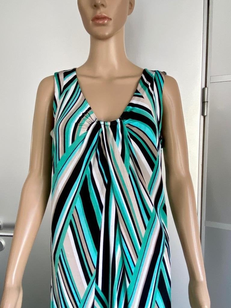 H495 Expresso maat M=38/40 jurk jurkje blauw/groen/zwart/wit, Kleding | Dames, Maat 38/40 (M), Ophalen of Verzenden, Zo goed als nieuw