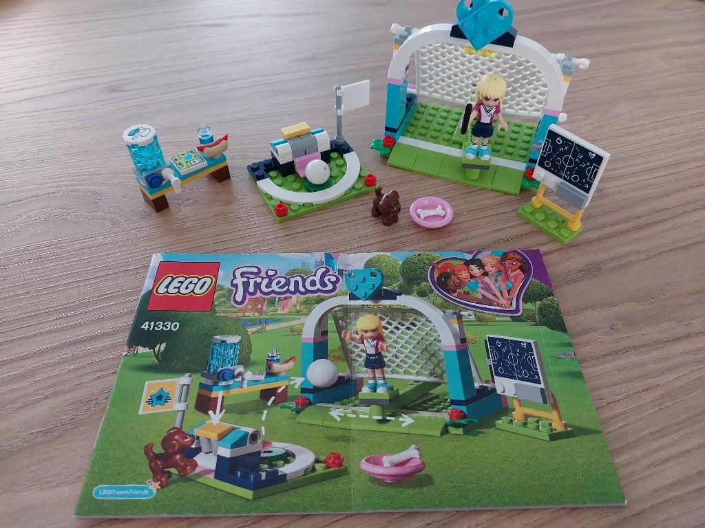 Lego friends voetbal hobby (41330), Compleet, Lego, Friends, Ophalen of Verzenden