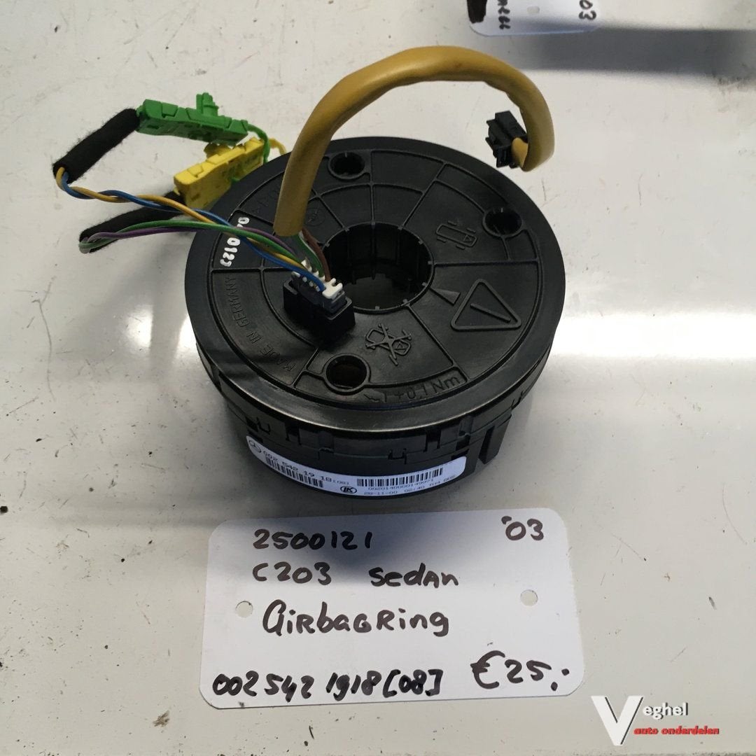 Mercedes C203 Handgeschakelde 5 bak 2003 2500121  Airbagring, Gebruikt, -, -, Ophalen of Verzenden
