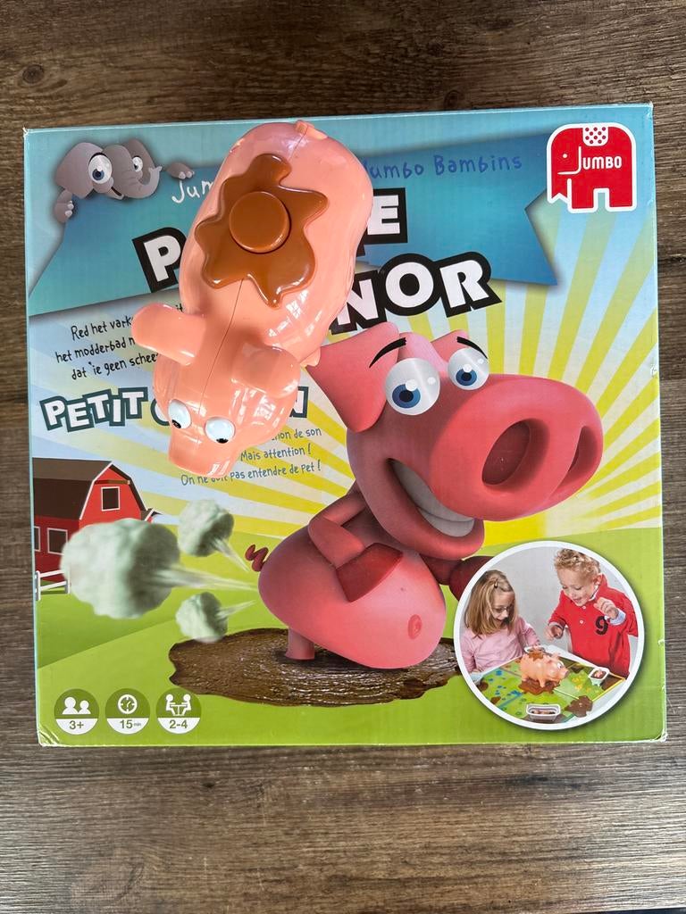 Poepie Knor spel - compleet, Drie of vier spelers, Ophalen of Verzenden, Gebruikt