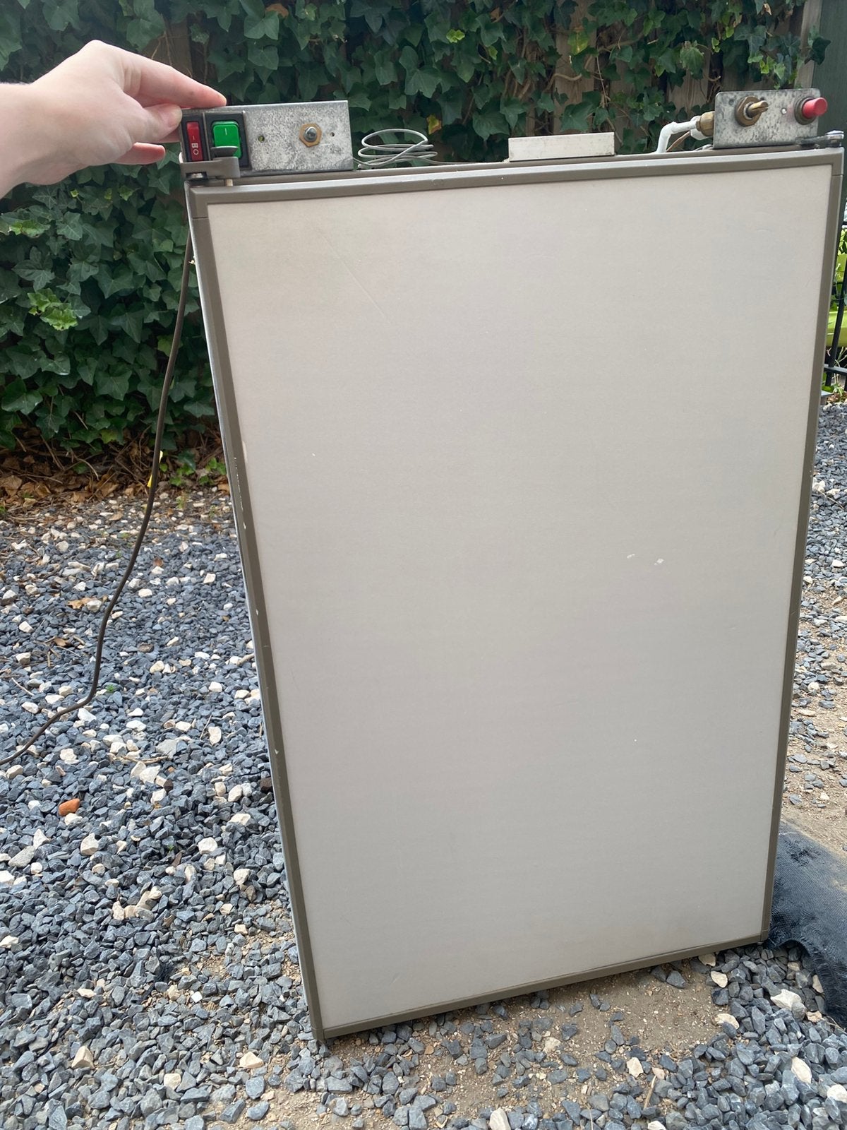 Kip caravan t42 grey line koelkast, Ophalen, Gebruikt, Minder dan 85 cm, Minder dan 75 liter