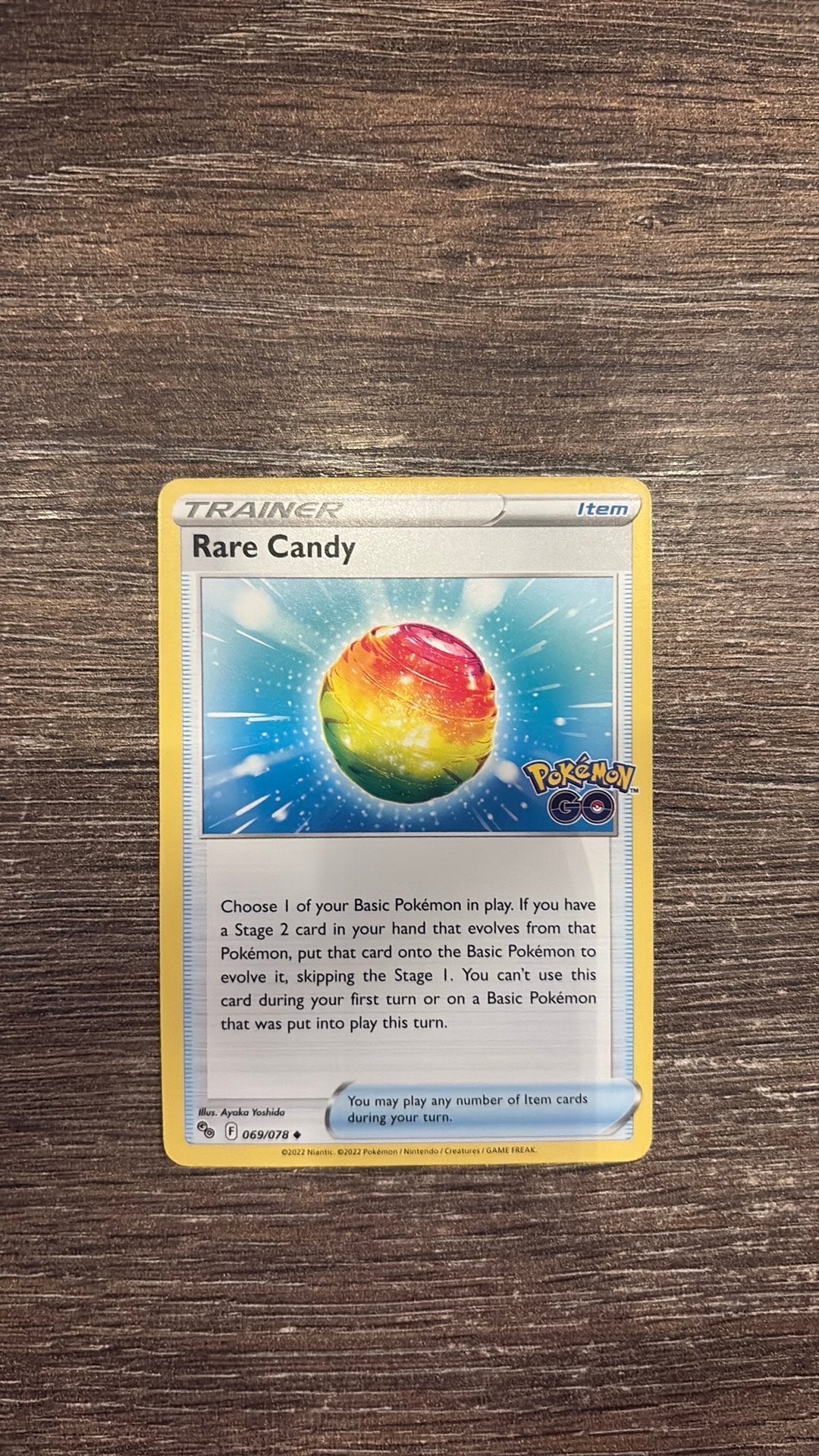 PGO Rare Candy 069/078, Ophalen of Verzenden, Zo goed als nieuw