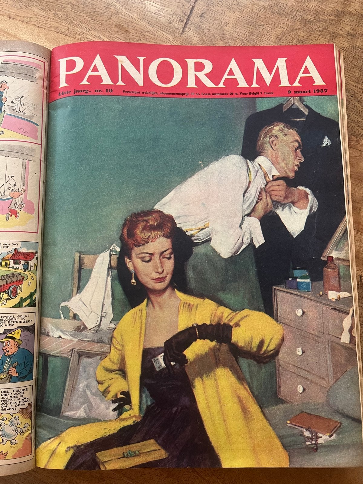 Panorama jaargang 1957, nummers 1 t/m 26 - Ingebonden, Boeken, Ophalen, Gelezen, Overige typen