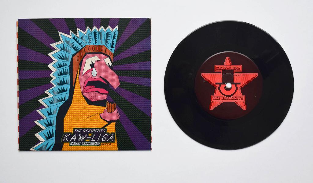 The_Residents - KAW-LIGA. Rare US / Canadian 7" 45rpm , 1986, Cd's en Dvd's, Vinyl Singles, Verzenden, 7 inch, Single, Zo goed als nieuw