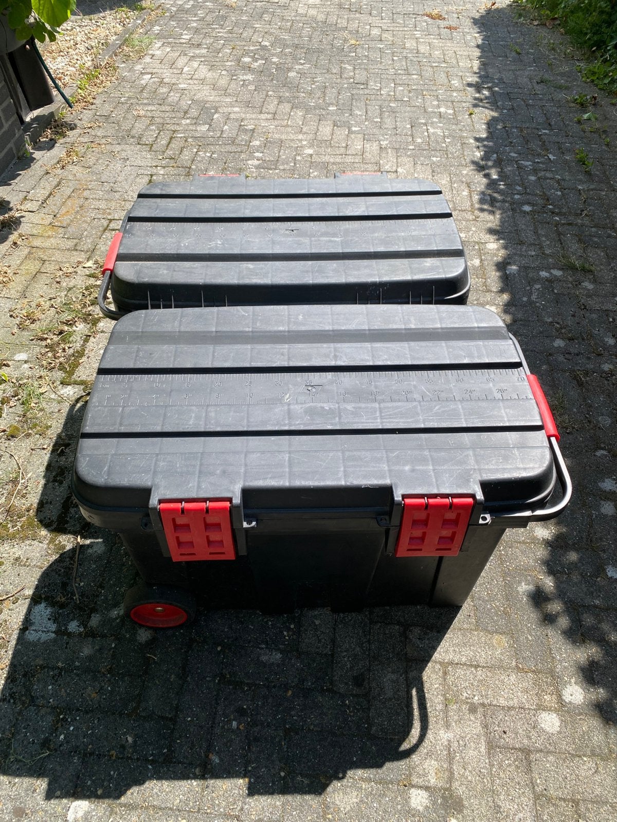 Gereedschapskist voor duikuitrusting, Ophalen, Gebruikt