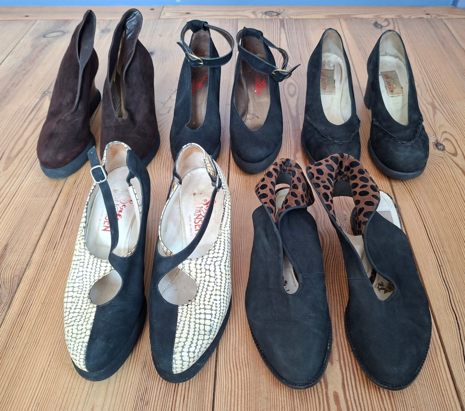 Vintage "Jan Jansen" damesschoenen. Mt.38/39. Gedragen!, Kleding | Dames, Schoenen, Schoenen met lage hakken, Overige kleuren