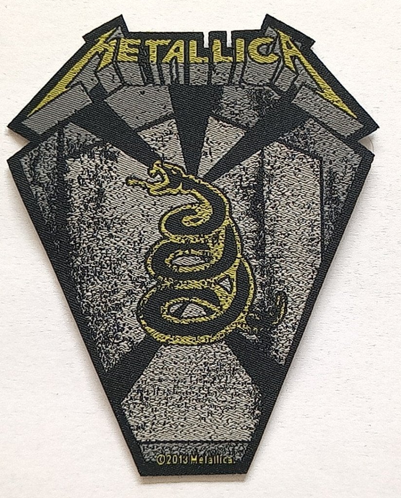 Metallica zeer mooie shaped pit boss 2013 patch 27, Verzenden, Nieuw, Kleding