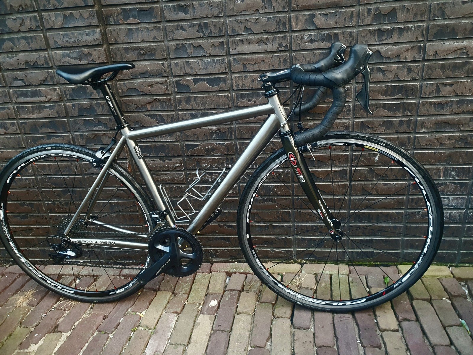 Litespeed titanium Shimano Ultegra 2x11 dames &  heren, 28 inch, 49 tot 53 cm, Zo goed als nieuw, Dames