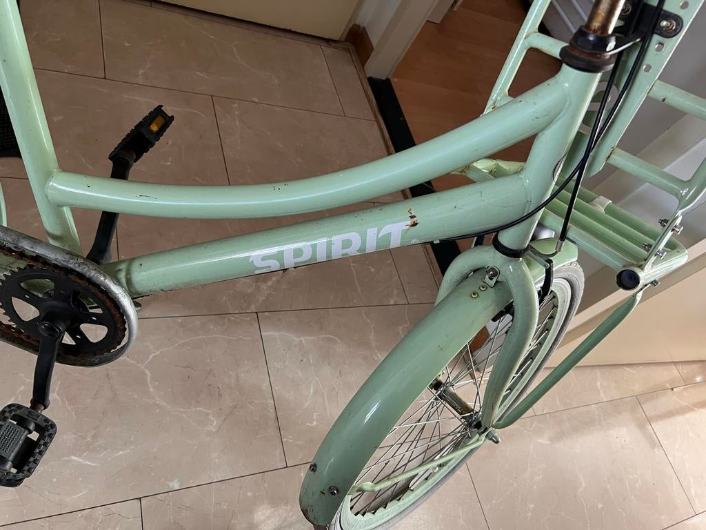 Spirit meisjesfiets zonder slot, Ophalen of Verzenden, Gebruikt, 20 inch, Handrem