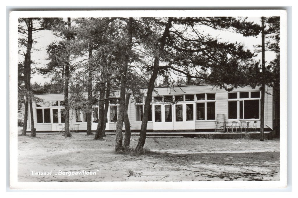 Ommen, Eetzaal "Bergpaviljoen", Ophalen of Verzenden, 1940 tot 1960, Gelopen, Overijssel