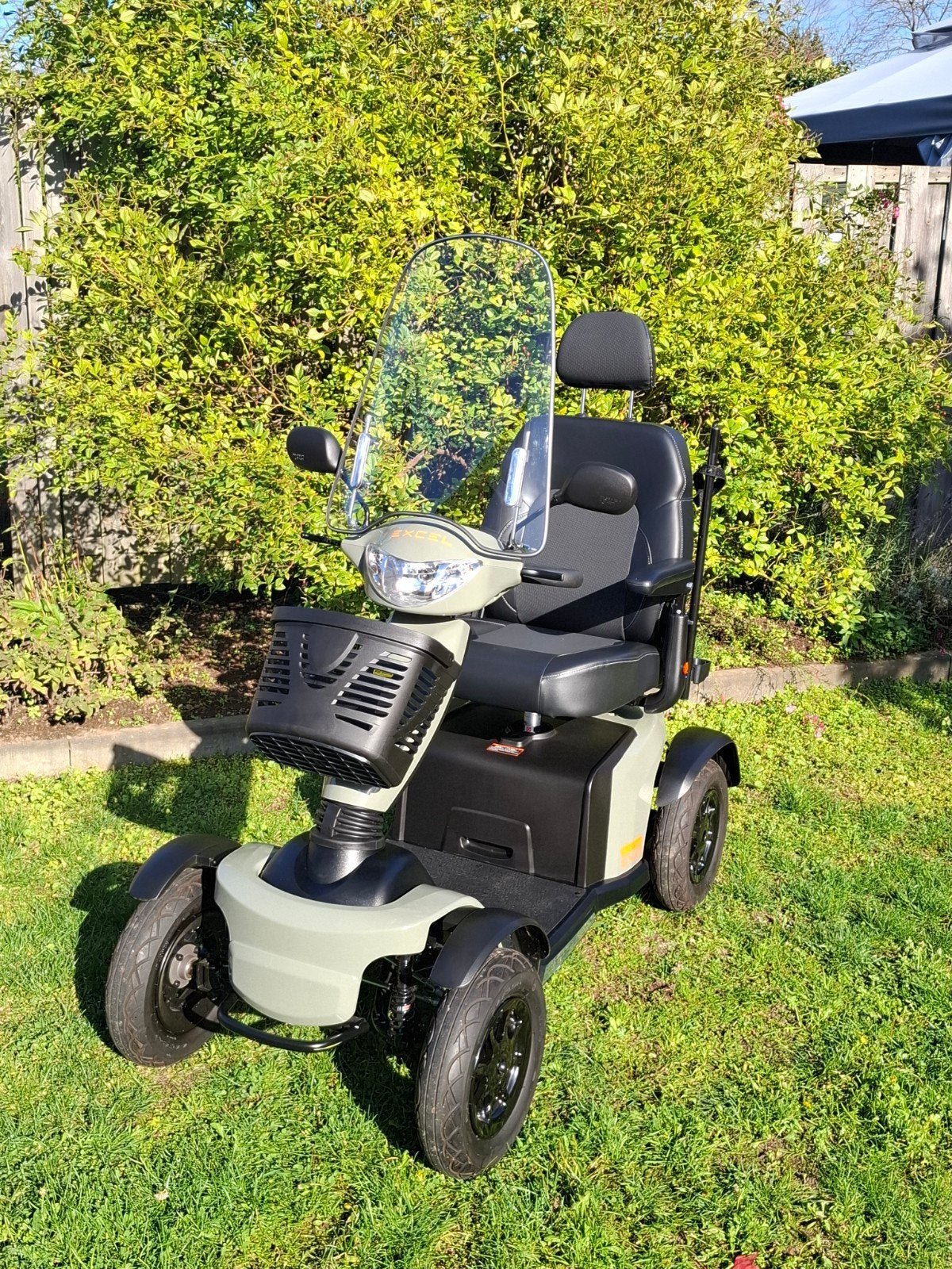 ZGAN scootmobiel Excel Galaxy II EVO 4-wiel met 2 lithium ac, Ophalen, Excel, Zo goed als nieuw, 16 km/u of meer