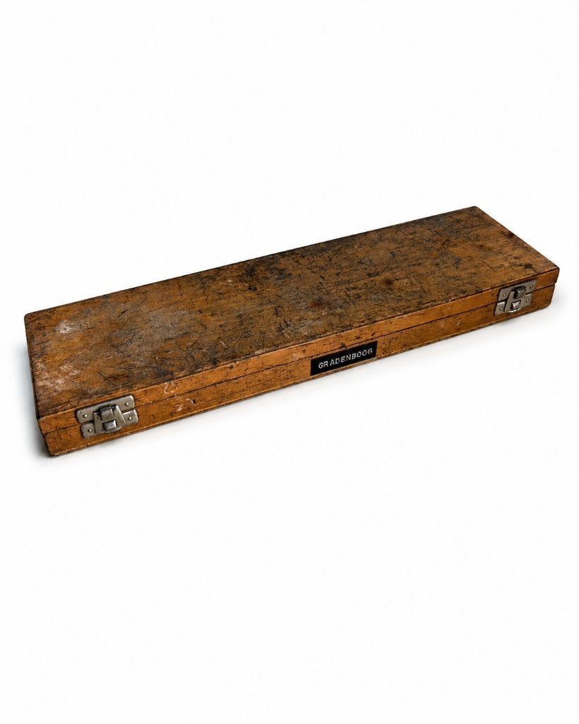 Vintage Universele Gradenboog / Precisie Hoekmeter + Liniaal, Ophalen of Verzenden