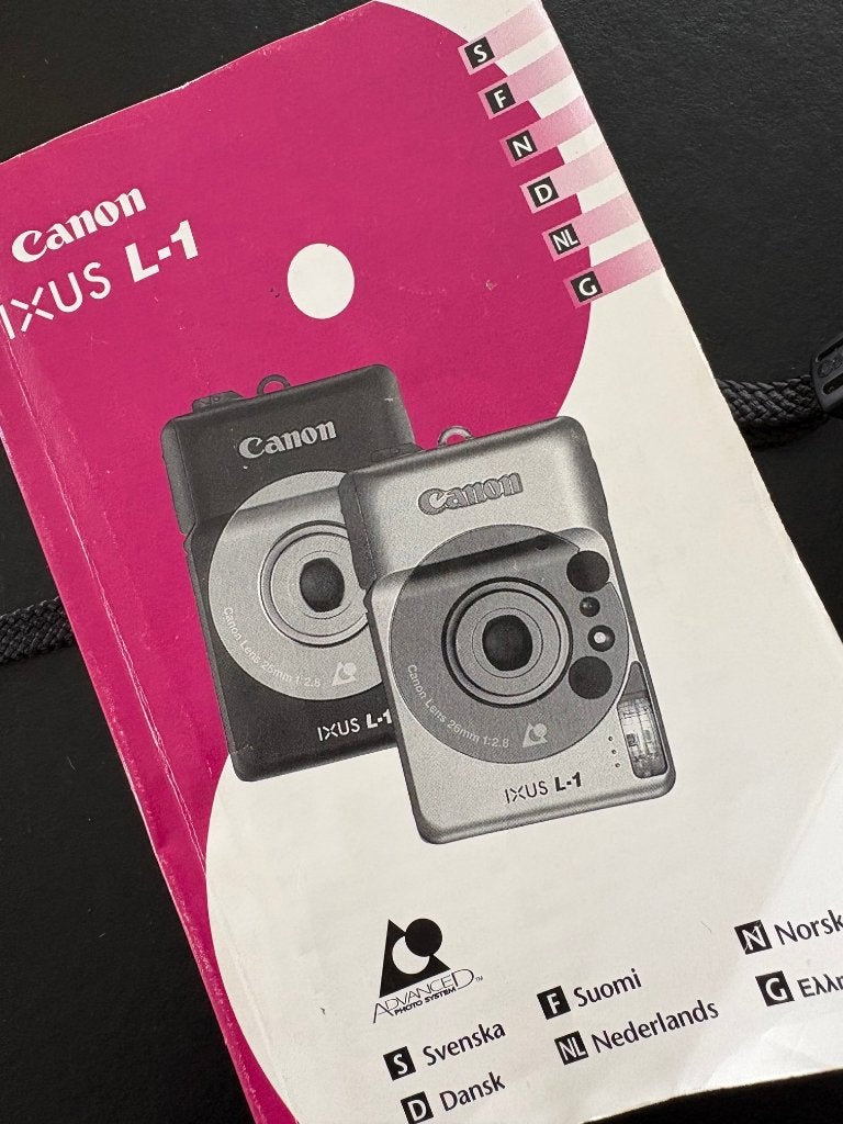 Canon IXUS L-1, Ophalen of Verzenden, Gebruikt, Compact, Canon