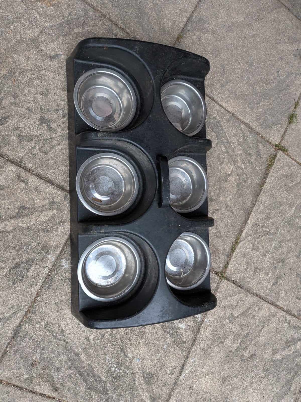 6 voudige hondenvoer bak 2 stuks, Ophalen