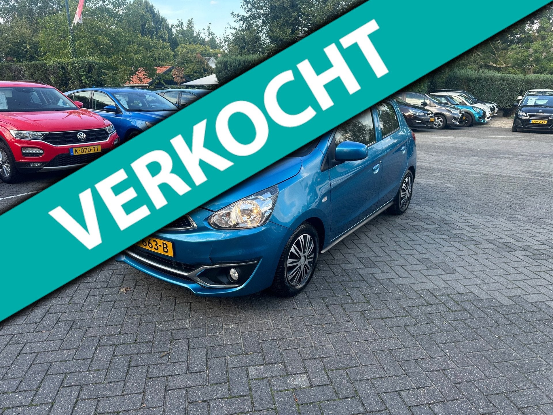 Mitsubishi Space Star 1.0 Cool+ , airco , 5 deurs, Auto's, Voorwielaandrijving, Dealer onderhouden, Gebruikt, Euro 6