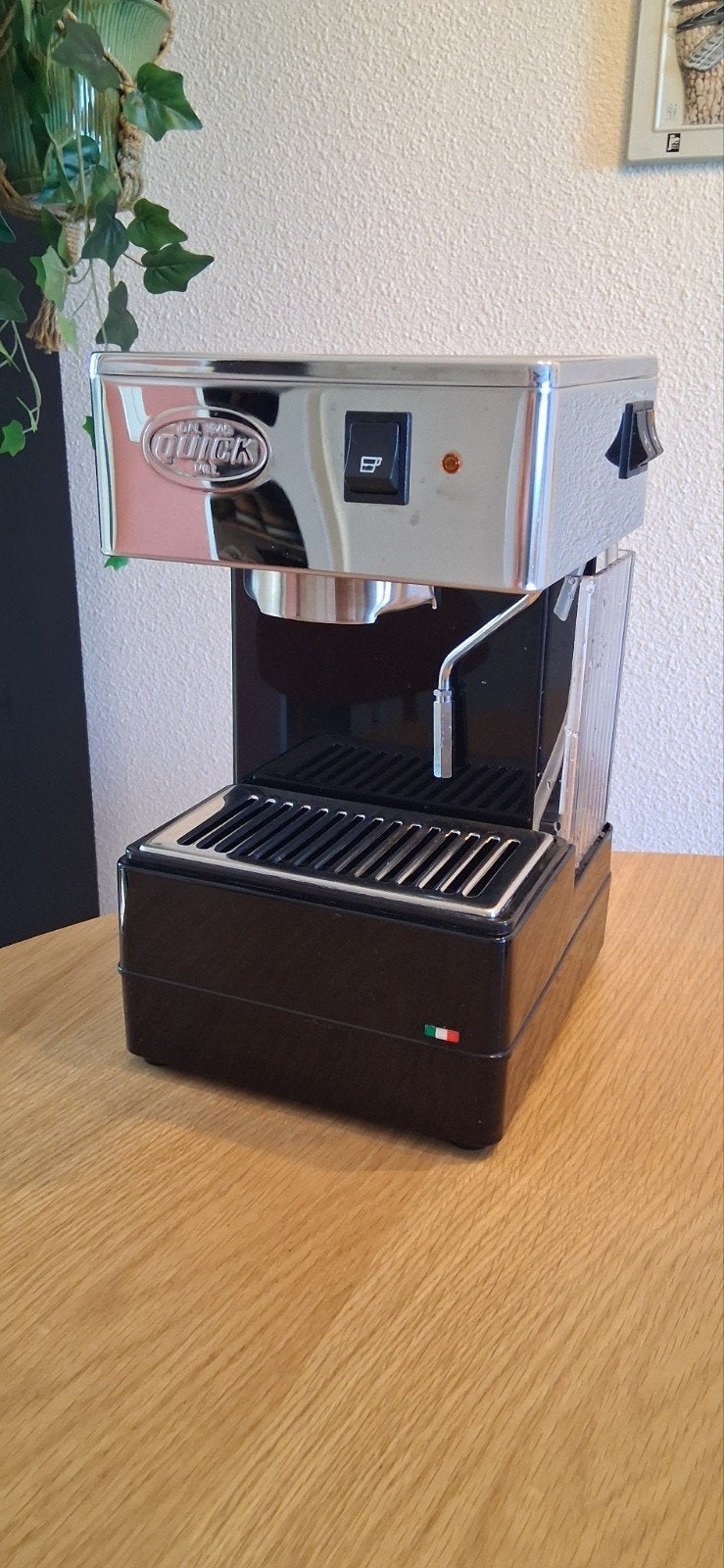 Quick Mill Senago Espressomachine – Made in Italy, Stoompijpje, Gebruikt, Espresso apparaat, Gemalen koffie