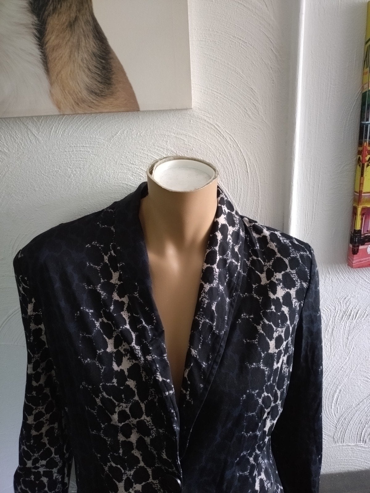 leuk zwart panter Jasje van My Pashion maat 40, Kleding | Dames, Maat 38/40 (M), Zwart, Ophalen of Verzenden, Jasje