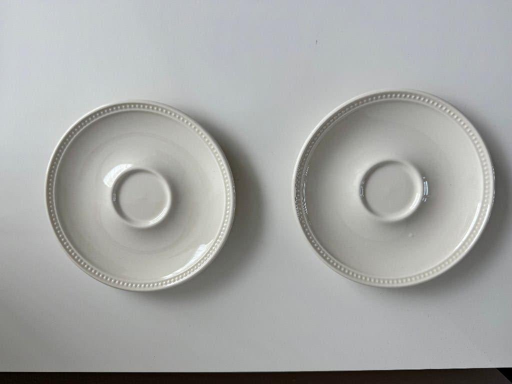 Wedgwood Windsor - 2 schoteltjes, Ophalen of Verzenden, Zo goed als nieuw, Overige stijlen, Kop(pen) en/of Schotel(s)