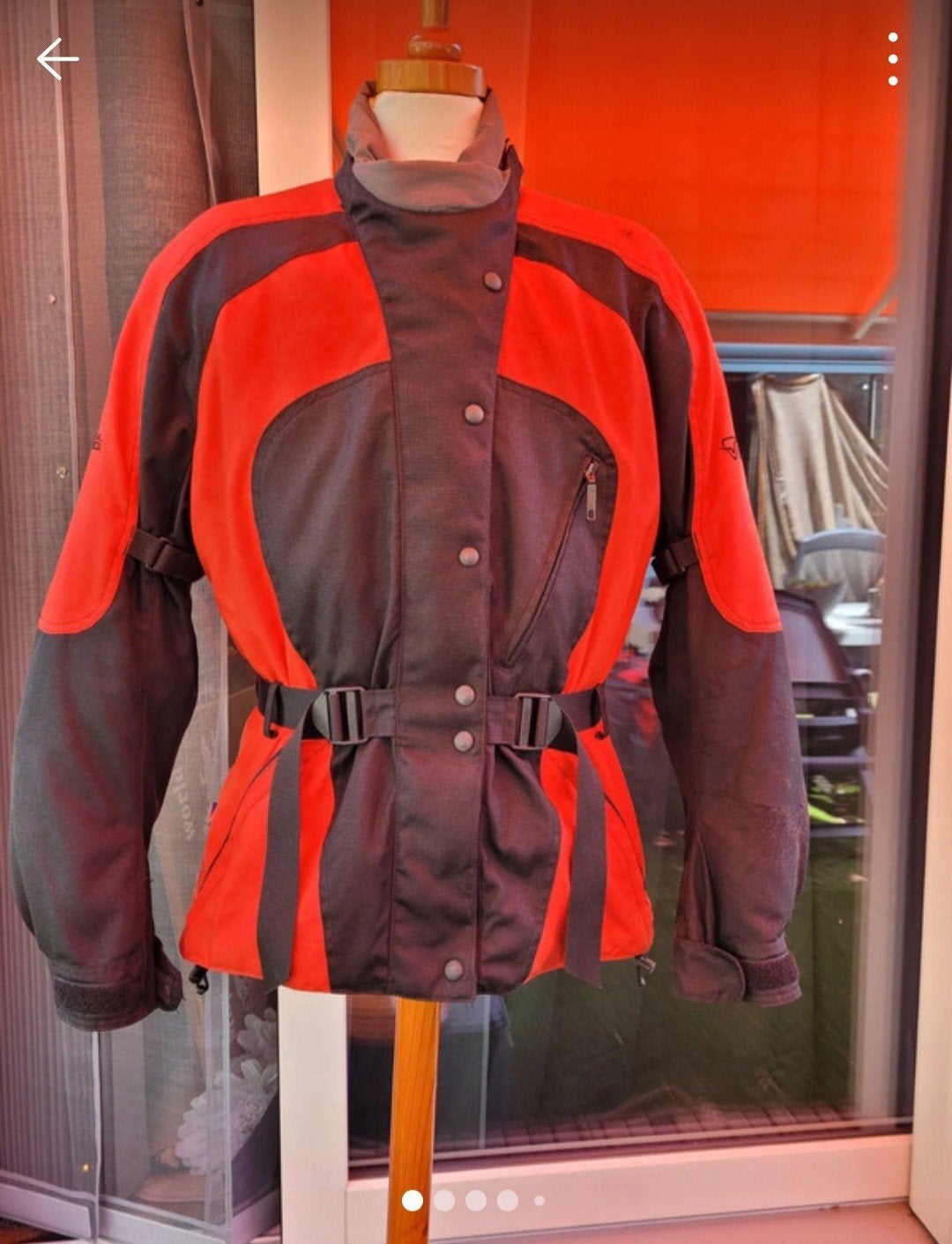 Bleu Delta Dames Motorjas - Textiel met Bescherming, Bleu Delta, Maat 46/48 (XL) of groter, Ophalen of Verzenden, Gedragen