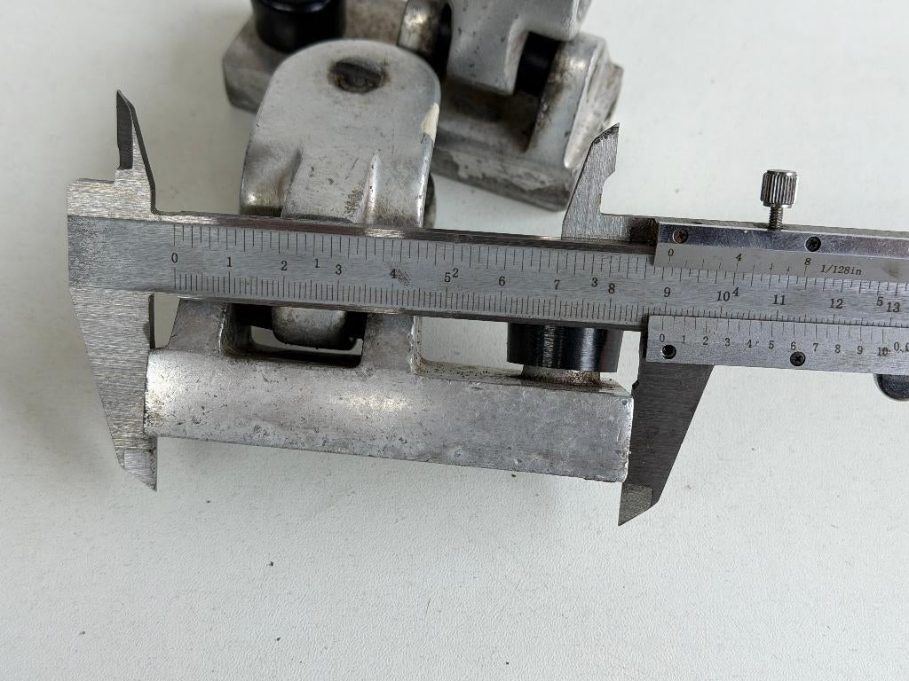 2 x Genuaslede 25 mm, Watersport en Boten, Accessoires en Onderhoud, Verzenden, Gebruikt, Lijn of Blok