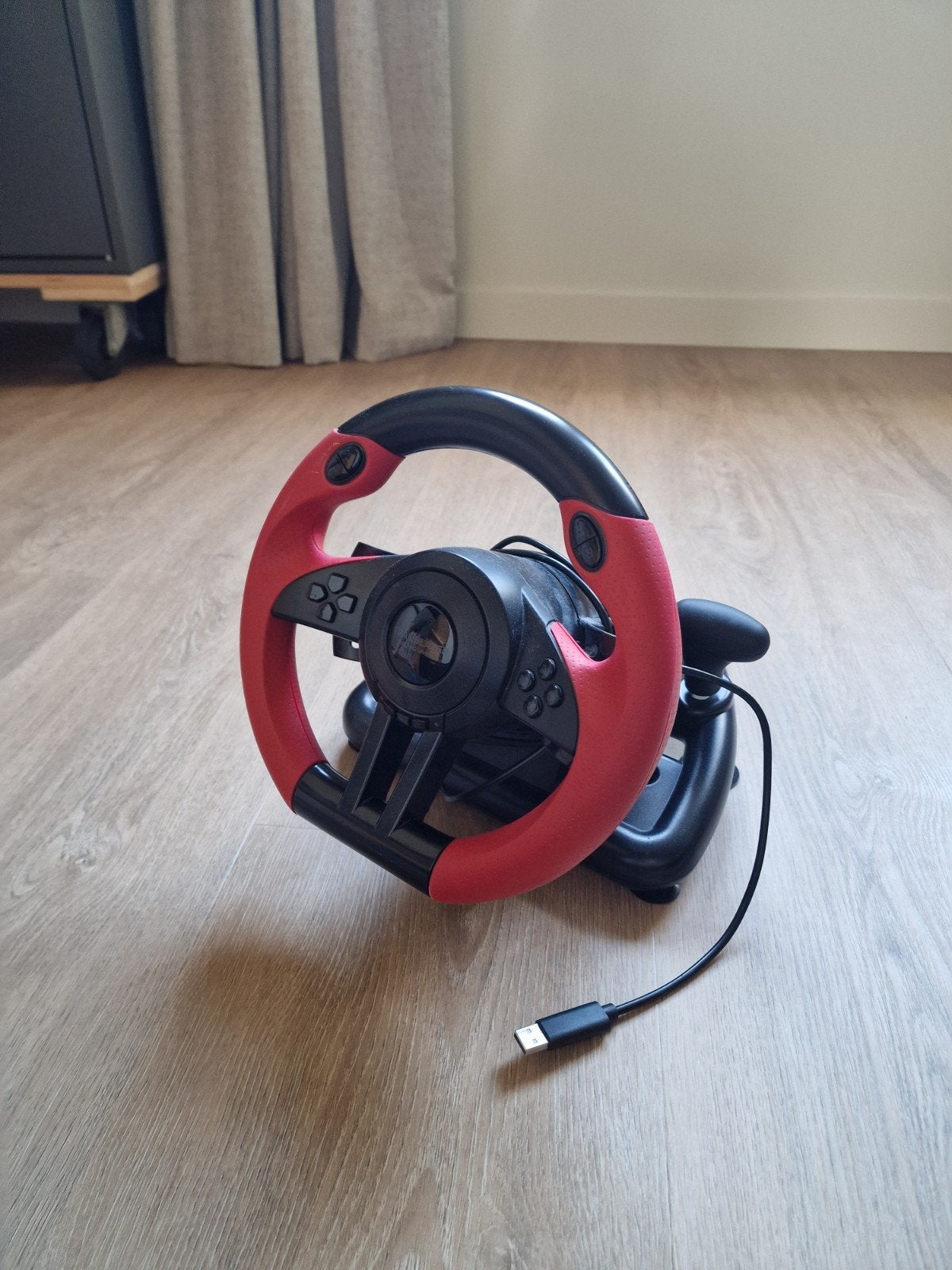 racing wheel, Spelcomputers en Games, Ophalen, Zo goed als nieuw, Stuur of Pedalen