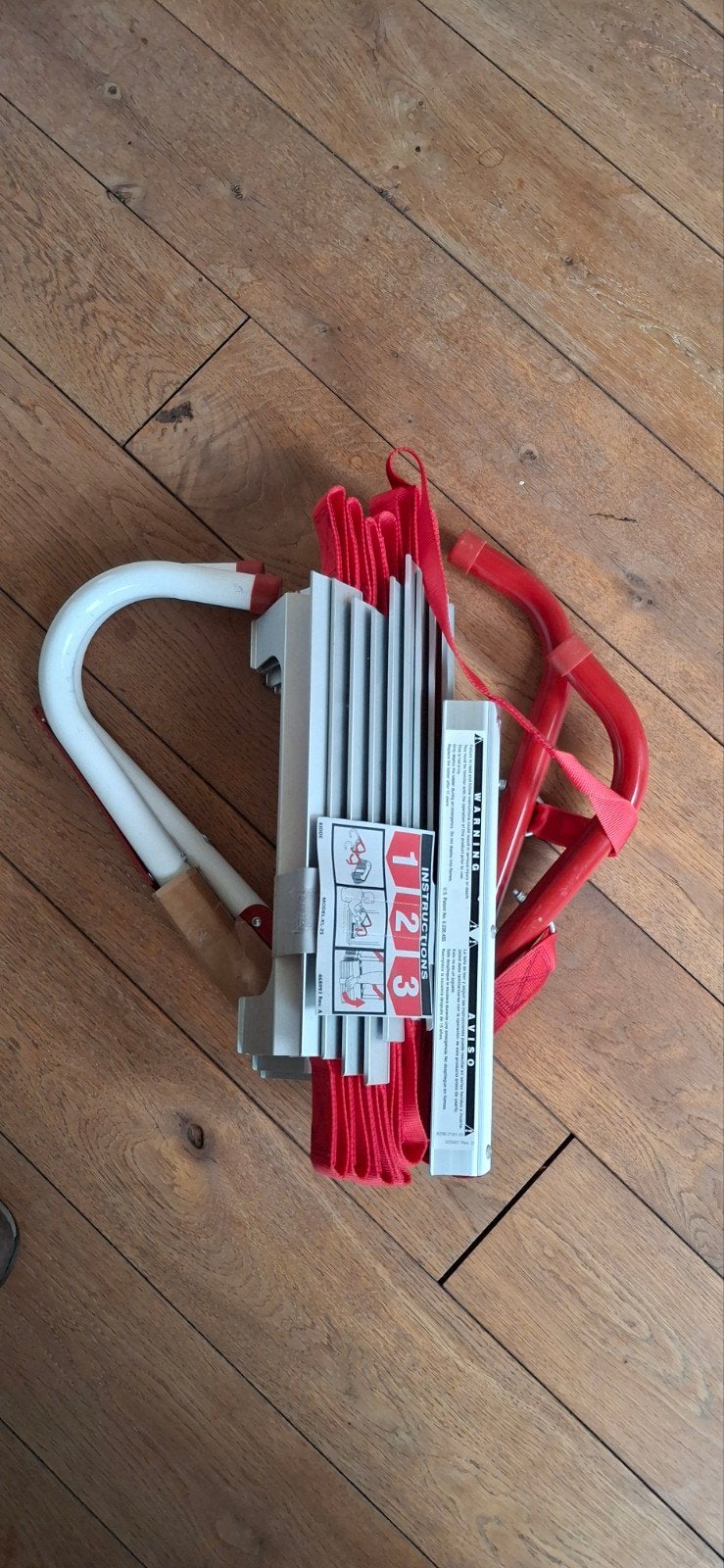 Kidde vluchtladder/brandladder model KL-2S, Ophalen, Nieuw, Opvouwbaar of Inschuifbaar, 2 tot 4 meter