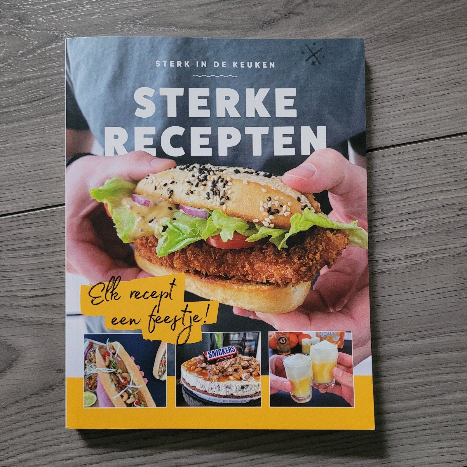 Sterke Recepten: Elk recept een feestje!, Boeken, Kookboeken, Sterk in de Keuken, Ophalen of Verzenden, Zo goed als nieuw, Hoofdgerechten