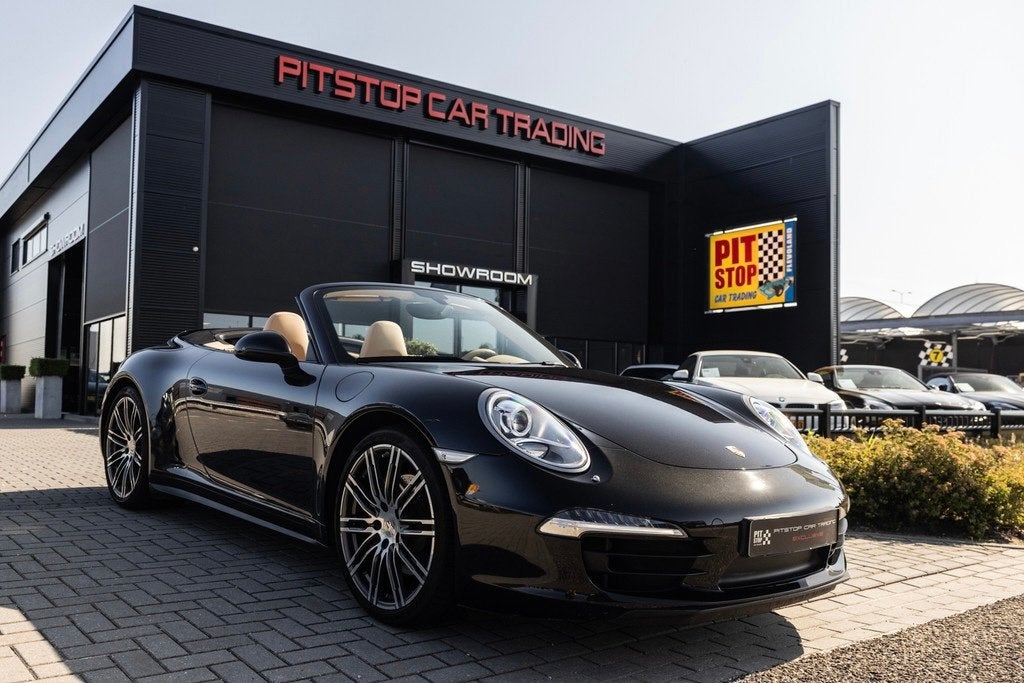 Porsche 911 Cabrio 991 3.8 Carrera 4S, Sportuitlaat, PTV+, P, Auto's, Porsche, Automaat, Gebruikt, Beige, Cabriolet