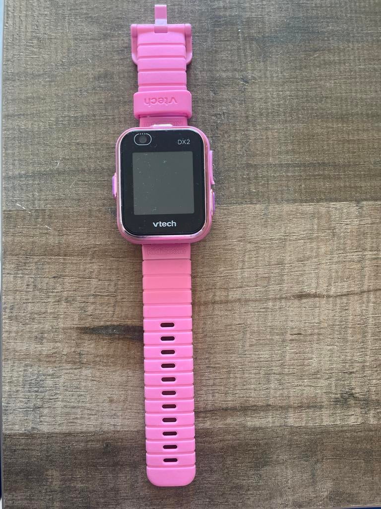 Vtech Kidizoom Smartwatch DX2 Roze, Kinderen en Baby's, Speelgoed | Vtech, Ophalen of Verzenden, Zo goed als nieuw, 4 tot 6 jaar