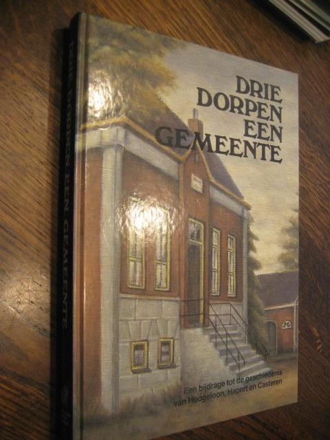 drie dorpen een gemeente / hoogeloon/hapert /casteren, Ophalen of Verzenden, 20e eeuw of later, Zo goed als nieuw