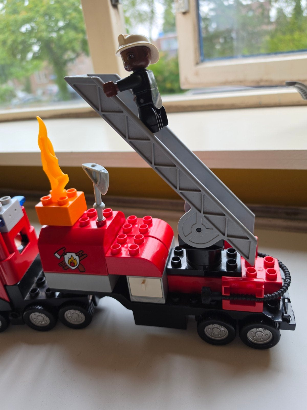 lego duplo brandweerwagen, Ophalen of Verzenden