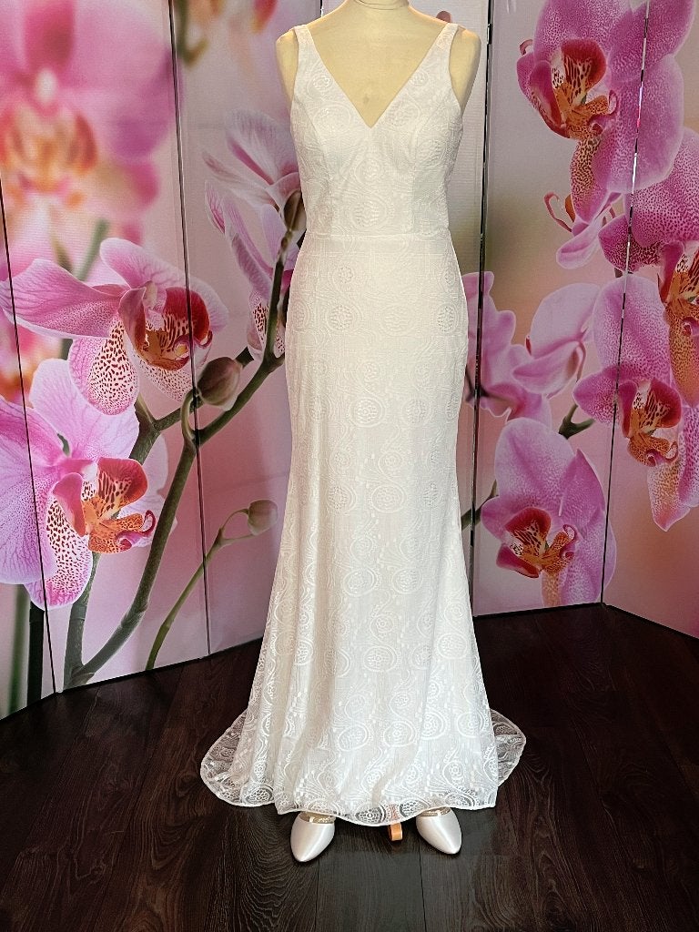 Nieuw maat 34 -34/36 Rosan Boho style, Trouwjurk, Overige kleuren, Verzenden, Nieuw