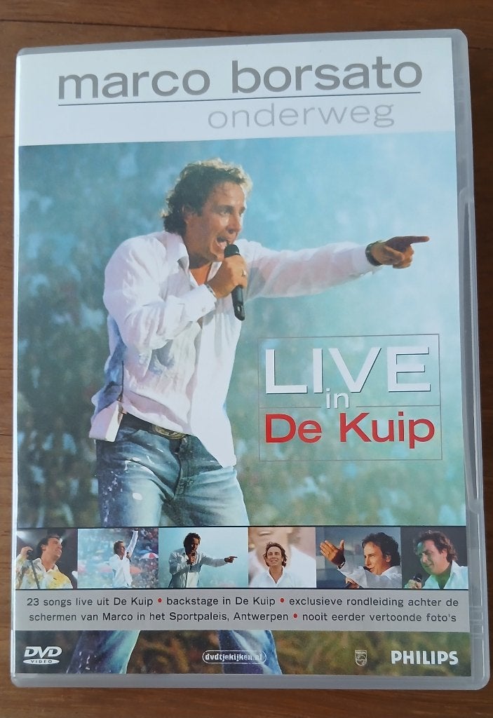 Marco Borsato live in de Kuip, Alle leeftijden, Zo goed als nieuw, Concert, Ophalen of Verzenden