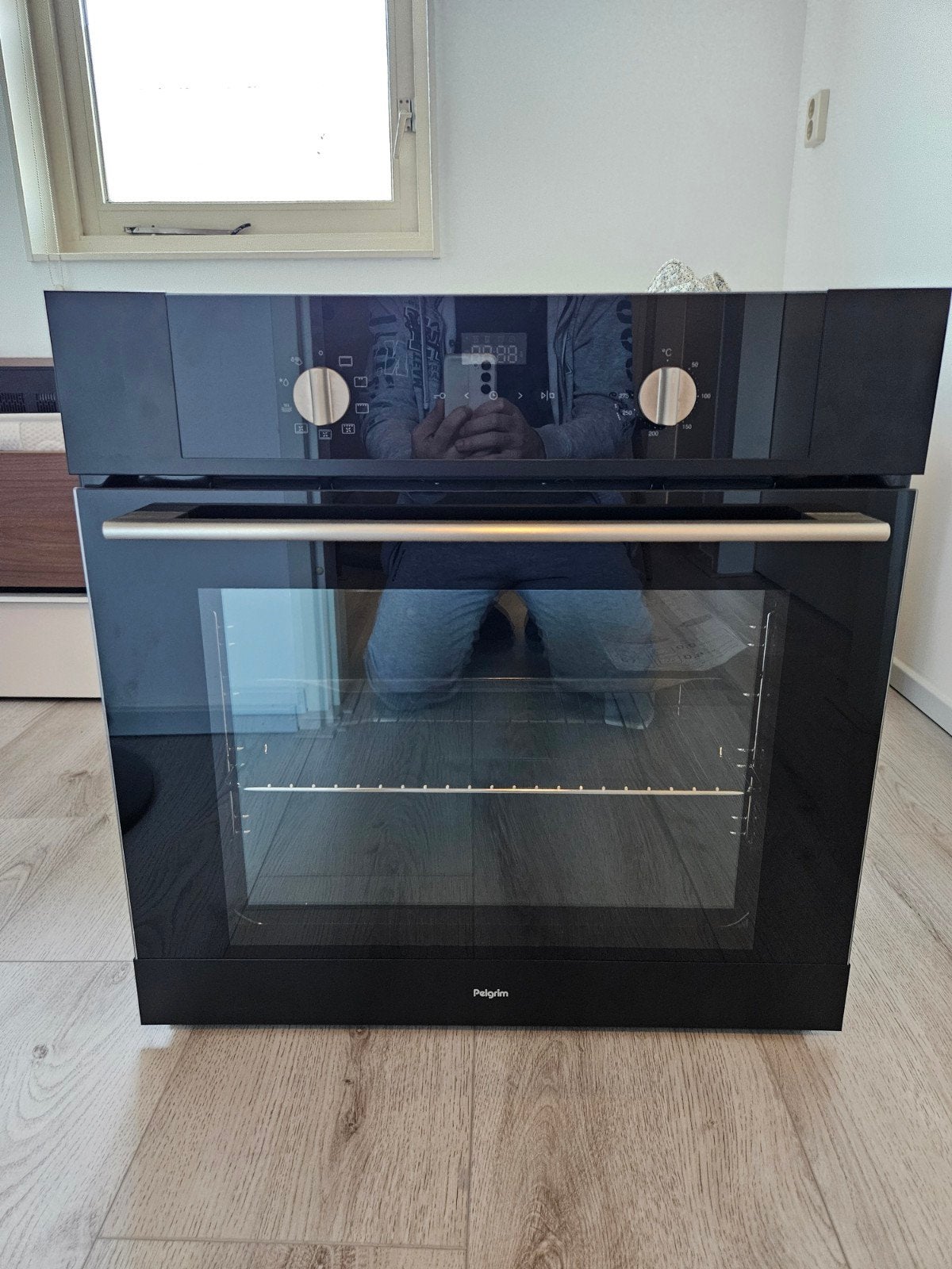 Pelgrim oven OVM426M Nieuw, Ophalen, Hete lucht, Heteluchtoven, Inbouw