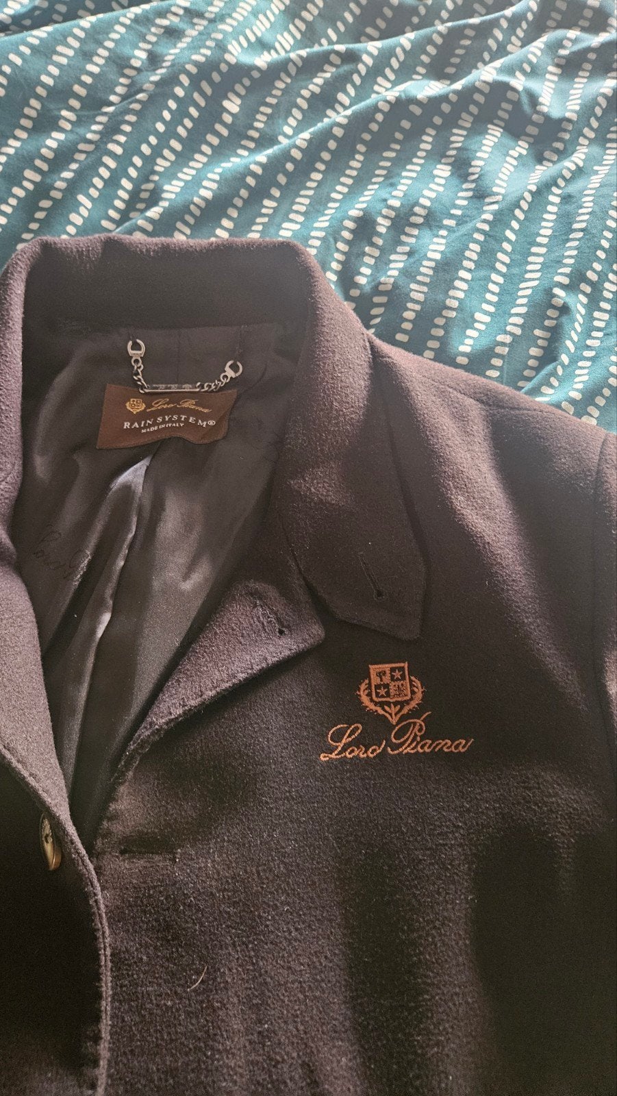 Loro piana baby cashmir jas heren xl in nieuwstaat!!!, Ophalen of Verzenden, Zo goed als nieuw, Maat 56/58 (XL), Zwart