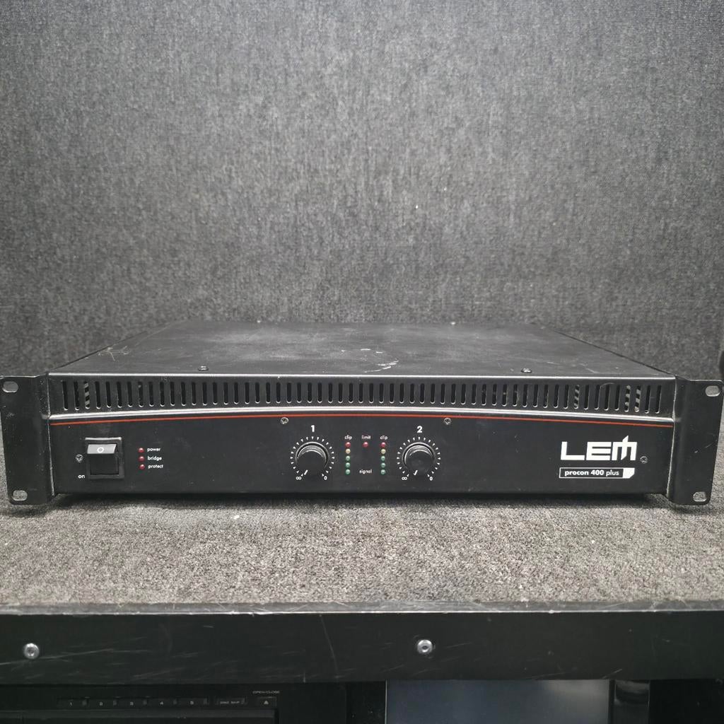 LEM PROCON 400 plus   versterker, Ophalen of Verzenden, 120 watt of meer, Subwoofer, Overige merken